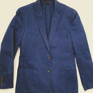 J.Crew Ludlow Blazer in Cotton size 38R navy